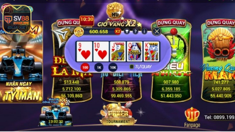 Các loại poker đổi thưởng online phổ biến nhất hiện nay